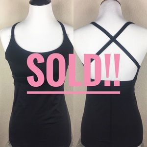 Lululemon 🍋 Black Yoga Yeah Tank Top